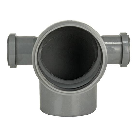 Отвод TEBО для внут. канал. с выходом (правый) 110/50 87гр. сер. арт. 013021302 (1/10), фото , изображение 2