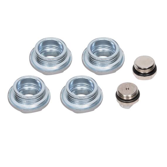 Комплект монтажный Royal Thermo 1”х 1/2" серебристый, фото , изображение 4