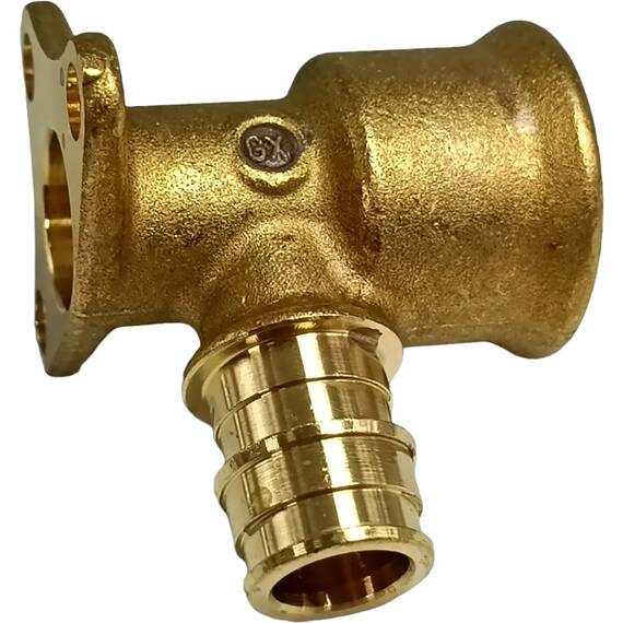 Угольник Giacomini установочный ВР GX 16x1/2"F 45мм, GX139Y023, фото , изображение 3