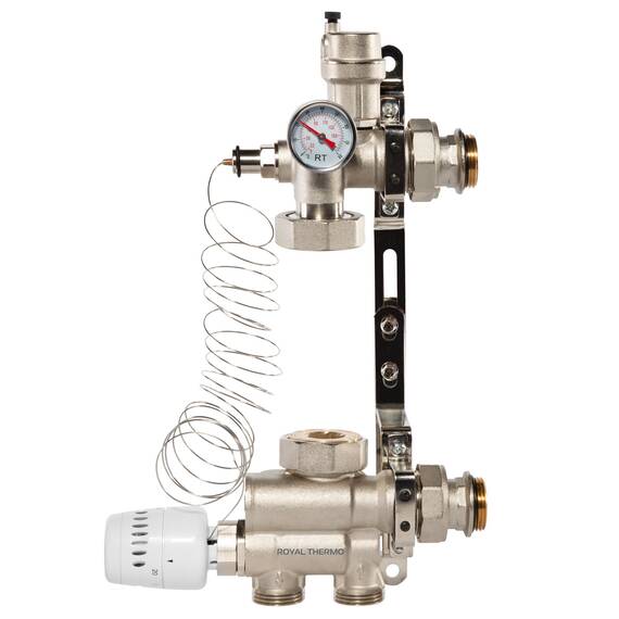 Узел смесительный Royal Thermo RoyalMix optimal без насоса 1", фото , изображение 3