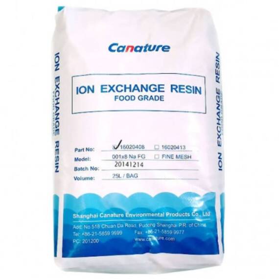 Смола ионообменная CANATURE Resin NaFG (25), фото 