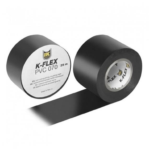 Лента K-FLEX 038-025 PVC AT 070 black, фото 