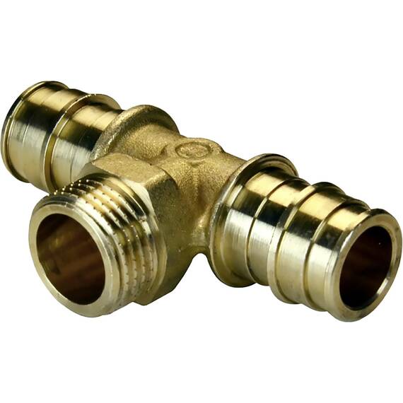 Тройник Giacomini GX НР 16x1/2"Mx16, GX153Y033, фото , изображение 3