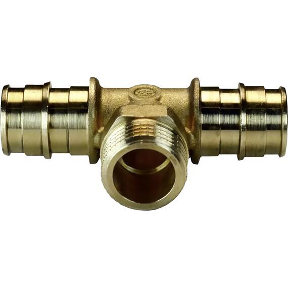 Тройник Giacomini GX НР 20x1/2"Mx20, GX153Y034, фото , изображение 2
