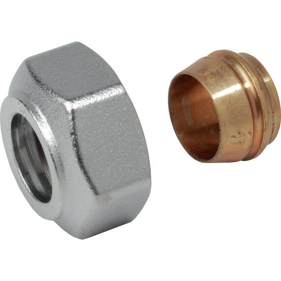 Переходник Giacomini для медной трубы евроконус 3/4"E x15, R178EX104, фото 