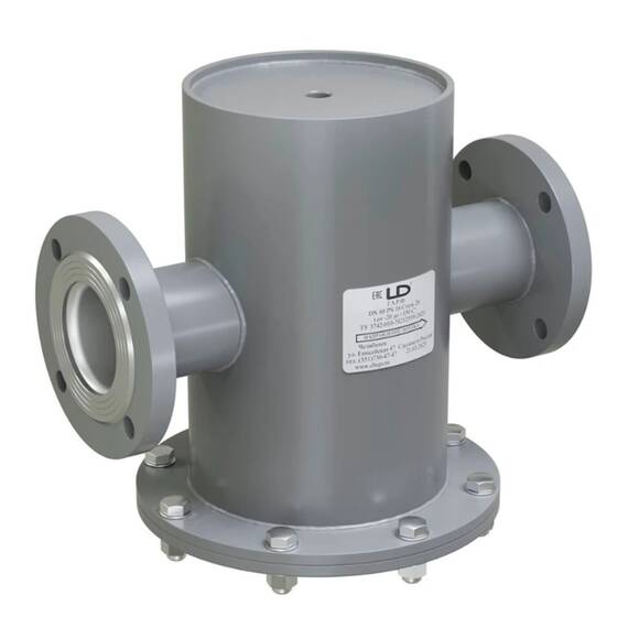 Грязевик абонентский LD вертикальный фланцевый DN65 PN16, фото 
