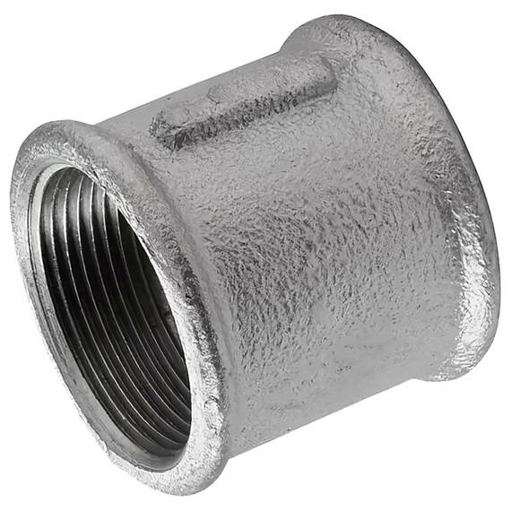 Муфта прямая чугун оц Ду 32 (1 1/4") ВР Fittex PLUS, фото 
