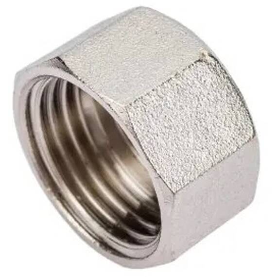 Заглушка STI 3/4" ВР никелированный, фото , изображение 2