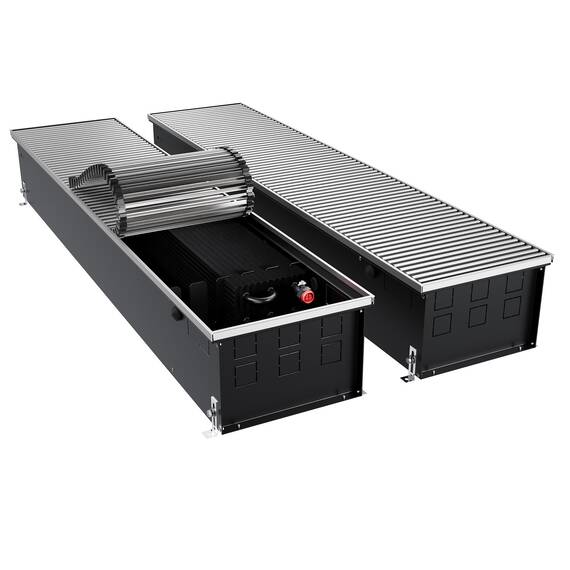 Конвектор внутрипольный Royal Thermo ATRIUM TURBO-190/300/3000-DG-U-NA, фото 