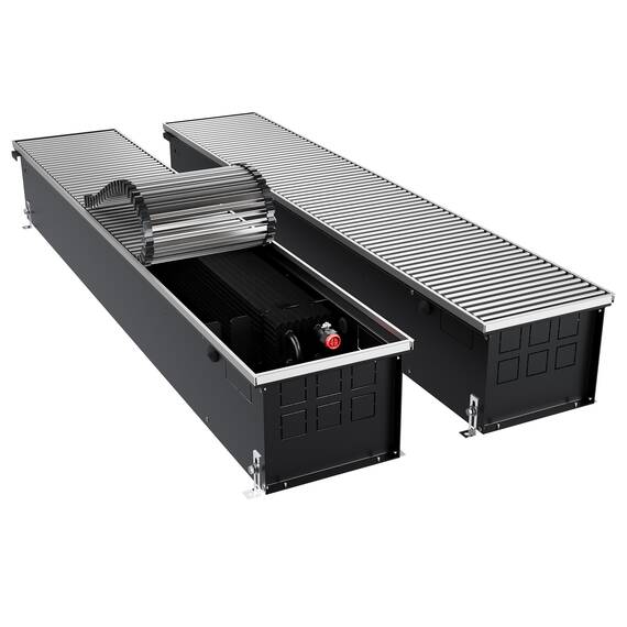 Конвектор внутрипольный Royal Thermo ATRIUM TURBO-190/250/800-DG-U-NA, фото 