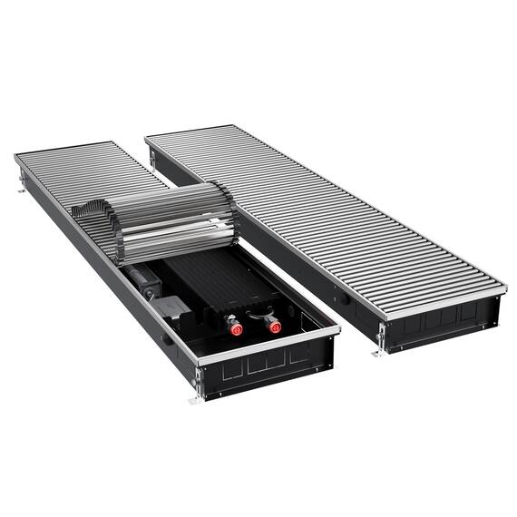 Конвектор внутрипольный Royal Thermo ATRIUM TURBO-90/300/1200-DG-U-NA, фото 
