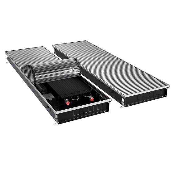 Конвектор внутрипольный Royal Thermo ATRIUM TURBO-90/400/2400-DG-U-NA, фото 