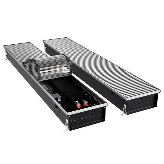 Конвектор внутрипольный Royal Thermo ATRIUM TURBO-110/250/1800-DG-U-NA, фото 