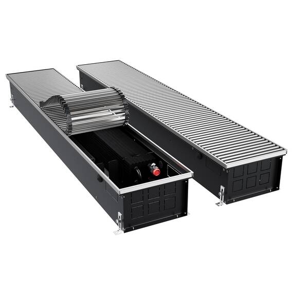 Конвектор внутрипольный Royal Thermo ATRIUM TURBO-150/250/2300-DG-U-NA, фото 