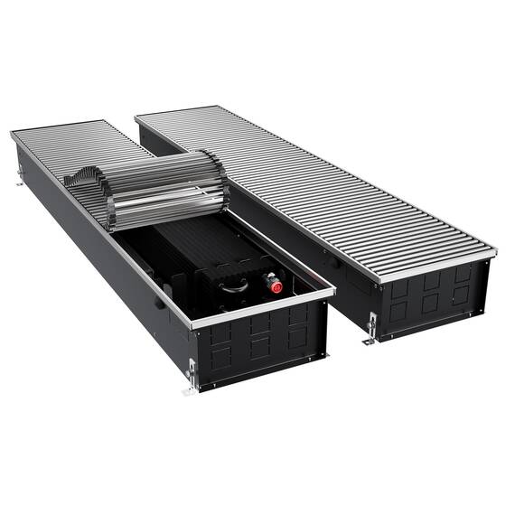 Конвектор внутрипольный Royal Thermo ATRIUM TURBO-150/300/1300-DG-U-NA, фото 