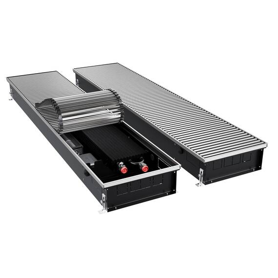 Конвектор внутрипольный Royal Thermo ATRIUM TURBO-110/300/2000-DG-U-NA, фото 