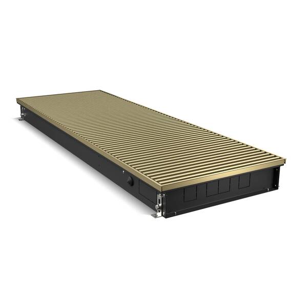 Конвектор внутрипольный Royal Thermo ATRIUM TURBO-90/400/2600-DG-U-AU, фото , изображение 2