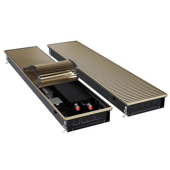 Конвектор внутрипольный Royal Thermo ATRIUM TURBO-90/300/1500-DG-U-AU, фото 