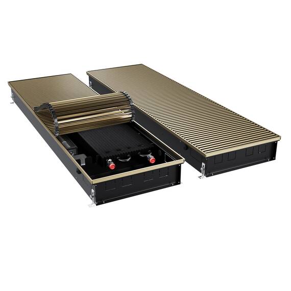 Конвектор внутрипольный Royal Thermo ATRIUM TURBO-110/400/2000-DG-U-AU, фото 