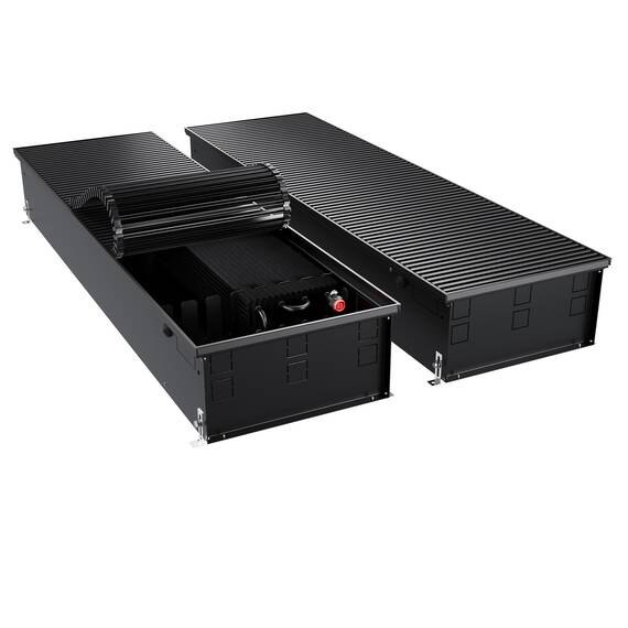 Конвектор внутрипольный Royal Thermo ATRIUM TURBO-190/400/900-DG-U-BL, фото , изображение 2