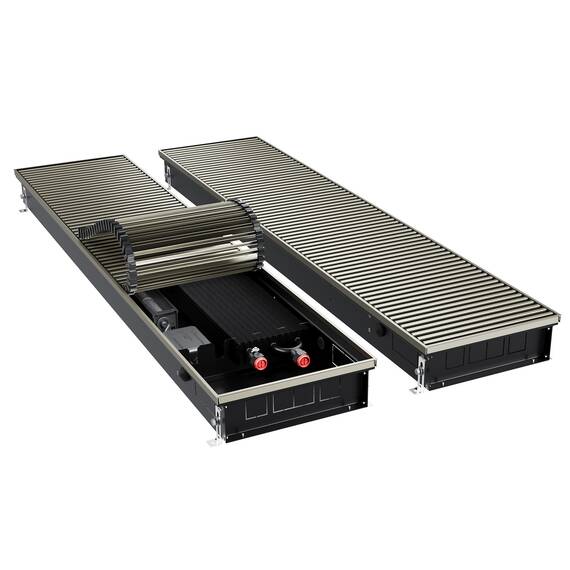 Конвектор внутрипольный Royal Thermo ATRIUM TURBO-90/300/800-DG-U-LB, фото 