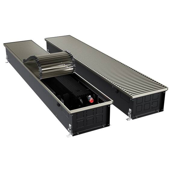 Конвектор внутрипольный Royal Thermo ATRIUM TURBO-150/250/1800-DG-U-LB, фото 
