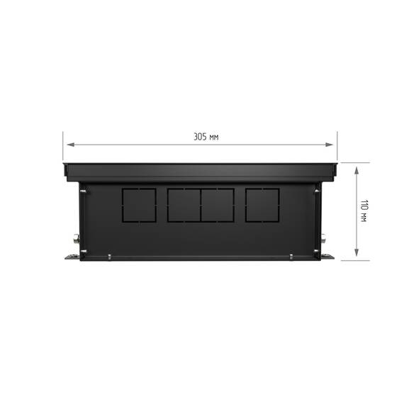 Конвектор внутрипольный Royal Thermo ATRIUM TURBO-110/300/1500-DG-U-DB, фото , изображение 2