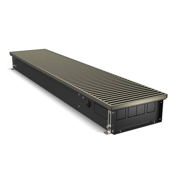 Конвектор внутрипольный Royal Thermo ATRIUM TURBO-110/250/1700-DG-U-DB, фото , изображение 2