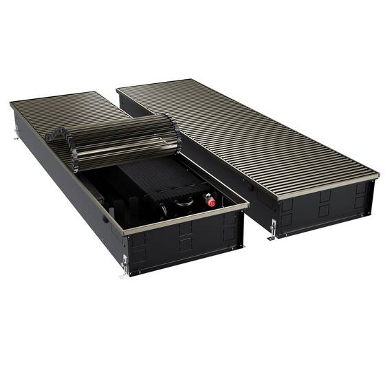 Конвектор внутрипольный Royal Thermo ATRIUM TURBO-150/400/1900-DG-U-DB, фото 