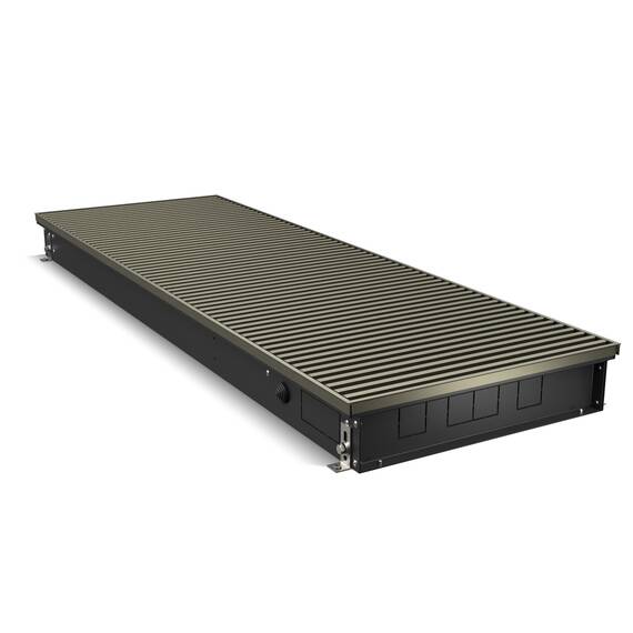 Конвектор внутрипольный Royal Thermo ATRIUM TURBO-90/400/1300-DG-U-DB, фото , изображение 2