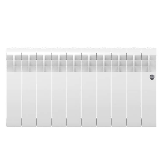 Радиатор биметаллический Royal Thermo BILINER B 350 Белый - 10 секц., фото , изображение 2