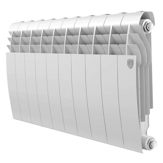 Радиатор биметаллический Royal Thermo BILINER B 350 Белый - 10 секц., фото 