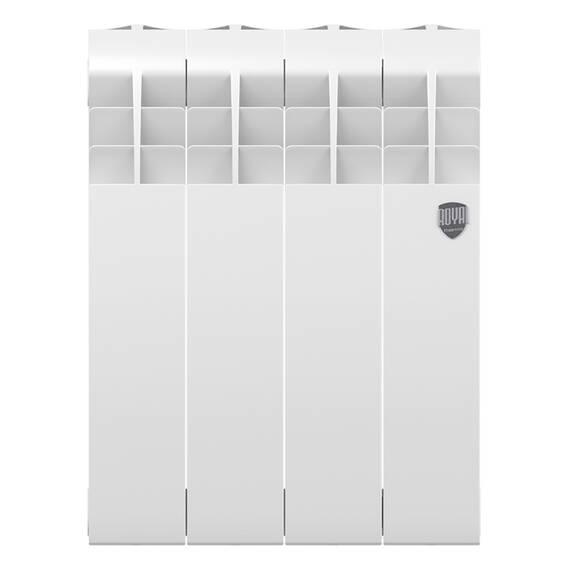 Радиатор биметаллический Royal Thermo BILINER B 350 Белый - 4 секц., фото , изображение 2