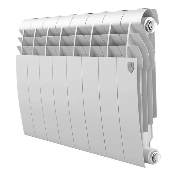 Радиатор биметаллический Royal Thermo BILINER B 350 Белый - 8 секц., фото 