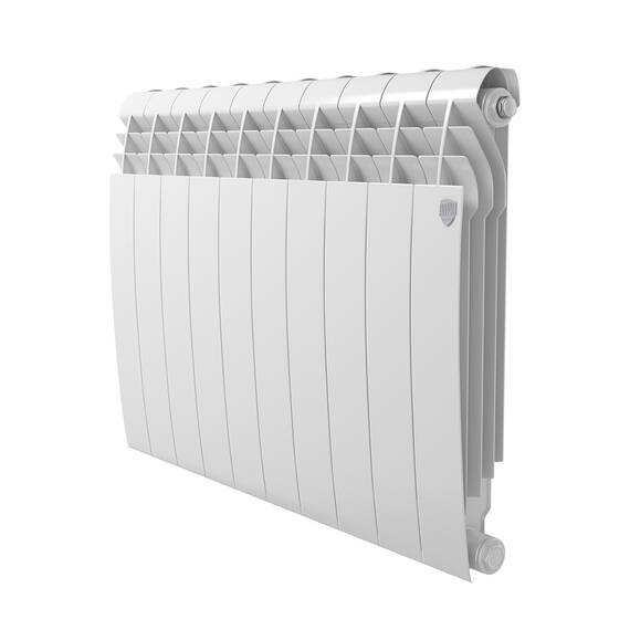Радиатор биметаллический Royal Thermo BILINER B 500 Белый - 10 секц., фото 