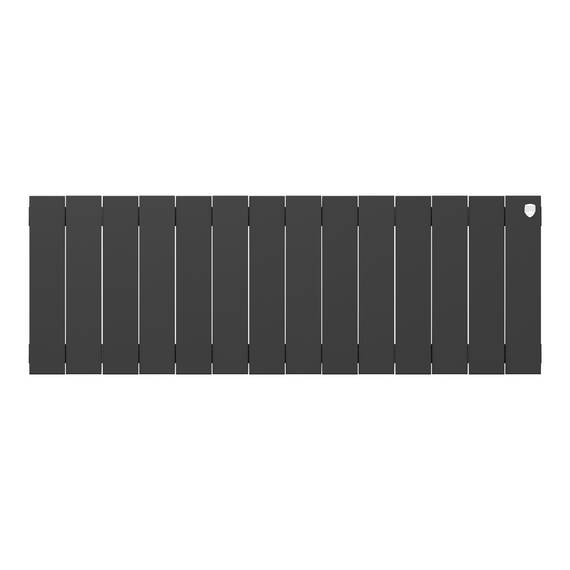 Радиатор биметаллический Royal Thermo PianoForte 300 Чёрный - 14 секц., фото , изображение 2