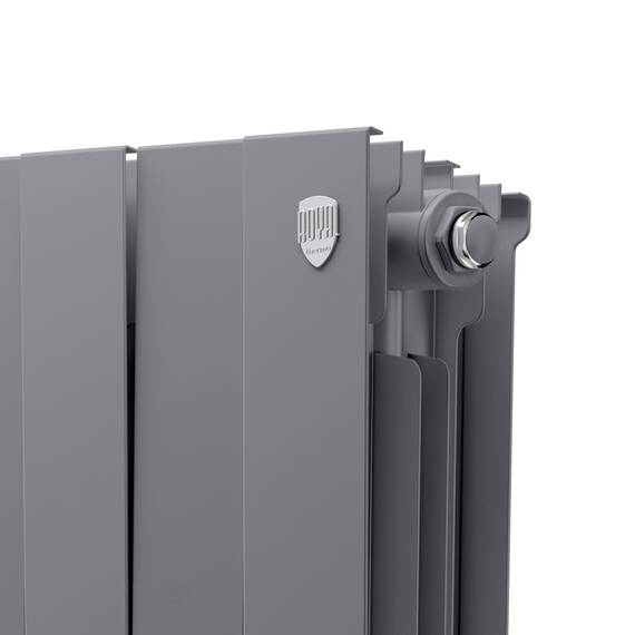 Радиатор биметаллический Royal Thermo PianoForte 300 Серебристый - 14 секц., фото , изображение 4