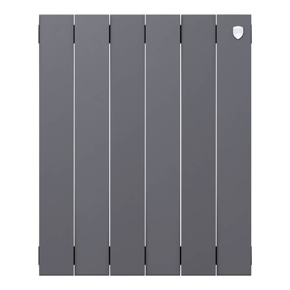 Радиатор биметаллический Royal Thermo PianoForte 500 Серебристый - 6 секц., фото , изображение 2