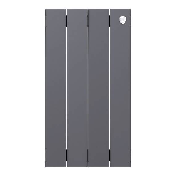 Радиатор биметаллический Royal Thermo PianoForte 500 Серебристый - 4 секц., фото , изображение 2