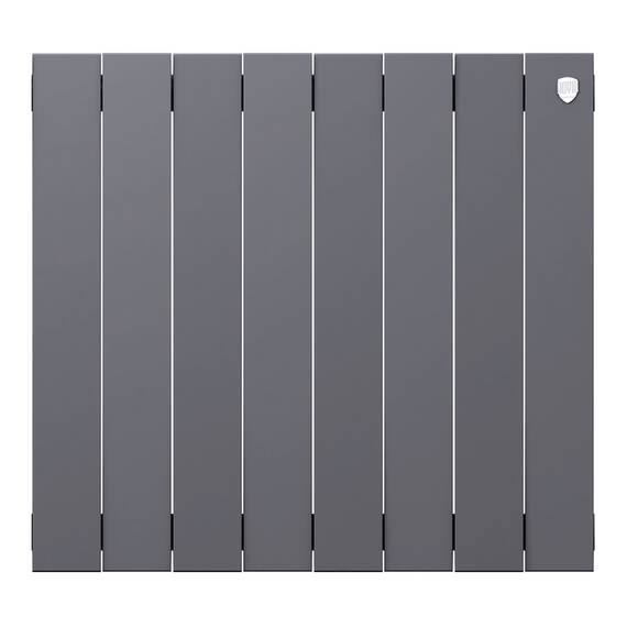 Радиатор биметаллический Royal Thermo PianoForte 500 Серебристый - 8 секц., фото , изображение 2