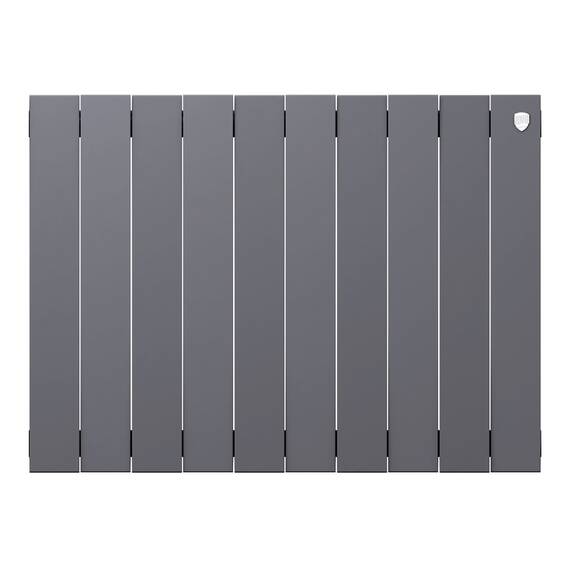 Радиатор биметаллический Royal Thermo PianoForte 500 Серебристый - 10 секц., фото , изображение 2