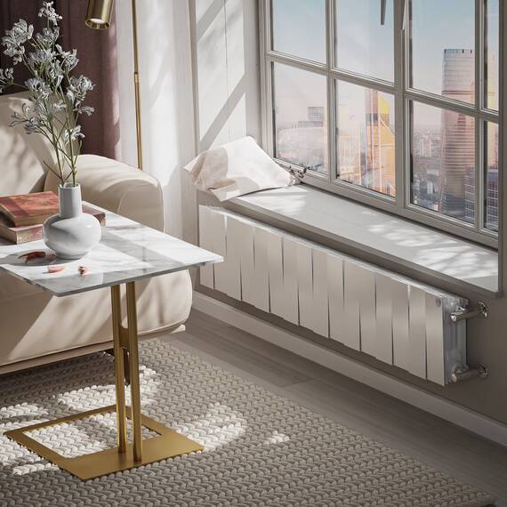 Радиатор биметаллический Royal Thermo PianoForte 200 Белый - 16 секц., фото , изображение 6