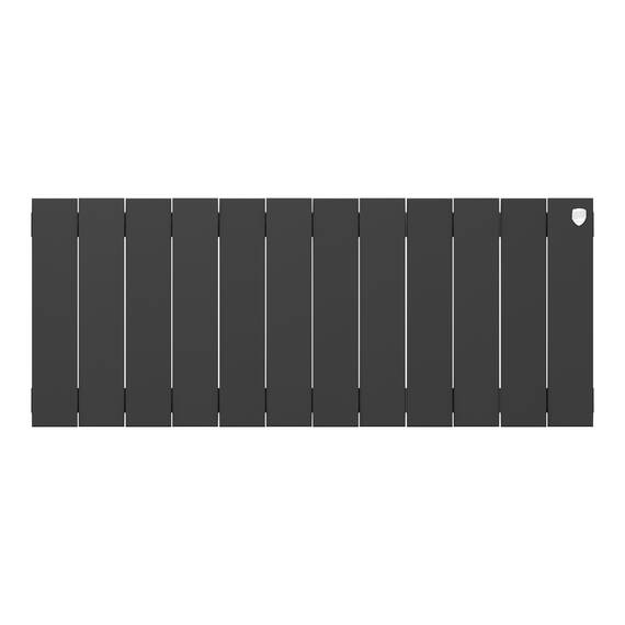 Радиатор биметаллический Royal Thermo PianoForte 300 Чёрный - 12 секц., фото , изображение 2