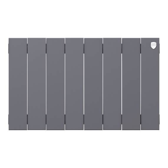 Радиатор биметаллический Royal Thermo PianoForte 300 Серебристый - 8 секц., фото , изображение 2