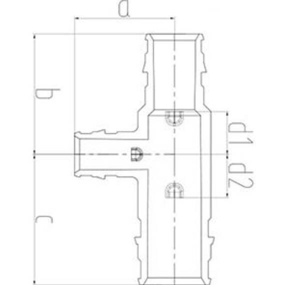 Тройник ONE PLUS переходной PPSU 20х16х16 (120/30), фото , изображение 2
