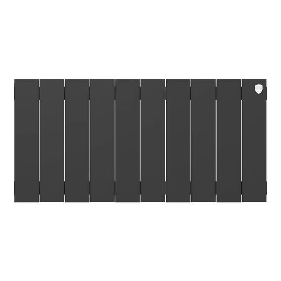 Радиатор биметаллический Royal Thermo PianoForte 300 Чёрный - 10 секц., фото , изображение 2