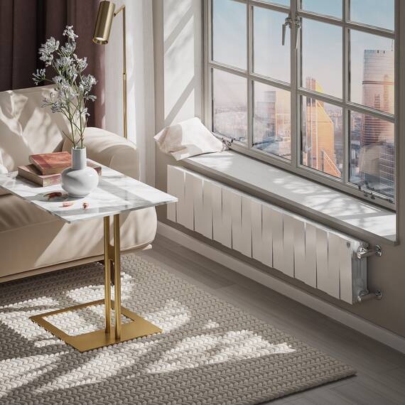 Радиатор биметаллический Royal Thermo PianoForte 200 Белый - 18 секц., фото , изображение 6