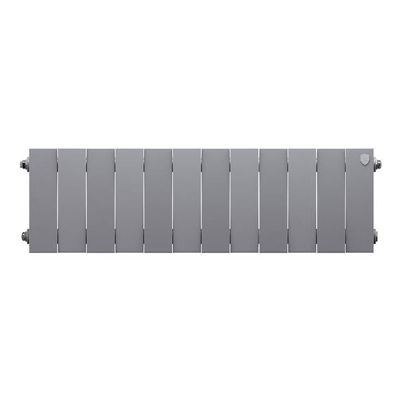 Радиатор биметаллический Royal Thermo PianoForte 200 Серебристый - 12 секц., фото , изображение 2