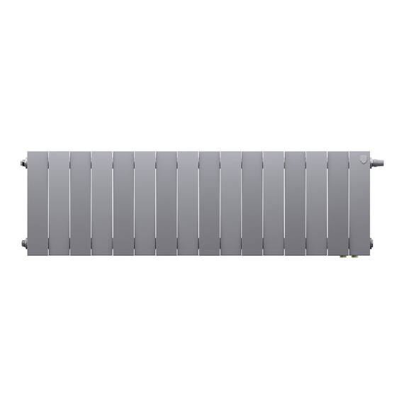 Радиатор биметаллический Royal Thermo PianoForte 300 Серебристый VR80 - 16 секц., фото , изображение 2