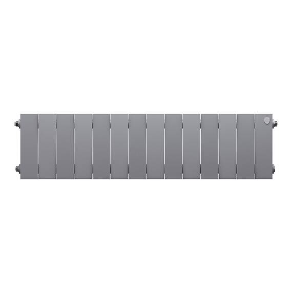 Радиатор биметаллический Royal Thermo PianoForte 200 Серебристый - 14 секц., фото , изображение 2
